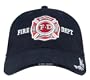DELUXE LOW PROFILE CAP BLUE - FIRE DEPARTMENT