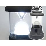 防災・地震対策・停電に！LED11灯ランタンライト単三電池3本で約20時間点灯可能