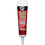Dap 18526 Kwik Seal Plus Kitchen and Bath All-Purpose Adhesive Caulk, 5.5-Ounce, White