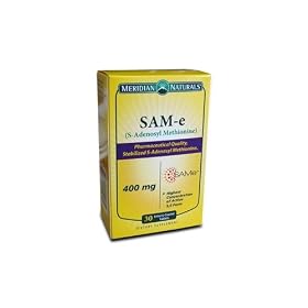 Meridian Naturals Sam-e 400mg, 30 Enteric-Coated Tablets