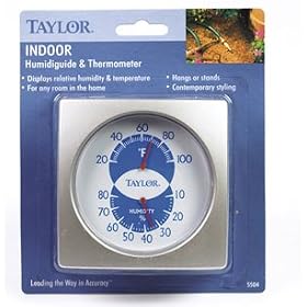 3 each: Taylor Indoor Humidiguide & Thermometer (5504)