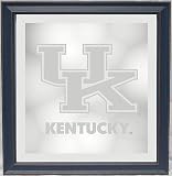 NCAA Kentucky Wildcats Blue Framed Wall Mirror