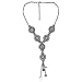 Rocker 7-Medallion Tassel Necklace