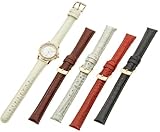 Invicta Women's 0689 Wildflower Collection 18k Gold-Plated Crystal Accented Interchangeable Strap Watch Set