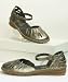 Damen Rieker Leder Ballerina bronze