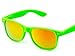 Fashion Eyewear Retro Classic Style Multi-Color Sunglasses (Orange/Green/Red)