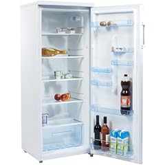 Comfee  HS-319LN K�hlschrank / A+ / 144 cm H�he / 0.38 kWh / 245 L K�hlteil / wechselbarer T�ranschlag / T�rfach f�r 2 Liter Flaschen / wei�