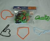 Baltimore Orioles MLB Logo Bandz Bracelets 20 Piece Pack