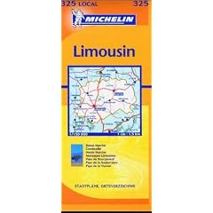 Creuse Haute-Vienne (Michelin Local France Maps)