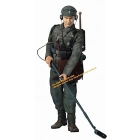 Bengt Zillmer Wehrmacht-Heer Mine Detector, Pionier-Batai 12 inch Action Figure by Dragon by Dragon