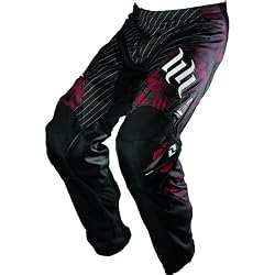 One Industries H&H Men's Carbon Off-Road Motorcycle Pants - Black/Red