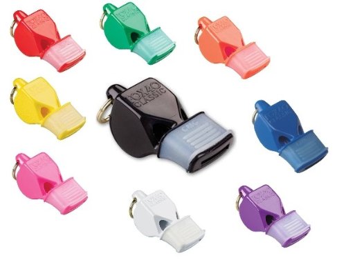 Fox 40 Classic CMG Safety Whistle with Breakaway Lanyard