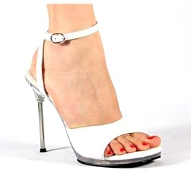 Sexy Wedding Shoes With Stiletto Heel Sandal 4 1/2 Inch