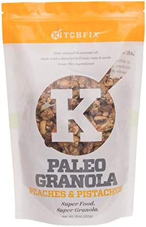Grain Free Paleo Granola - 10oz Peaches &amp; Pistachio By Kitchfix
