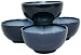 Kitchen & Housewares : Sango Nova Blue Ice Cream Bowls, Set of 4