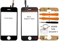 Apple iPhone 3gS Cracked Lcd Glass Digitizer Touch Surface Screen Cover Replacement Part + Tools + Guide ( only for iPhone 3gS, not for iphone 3G )