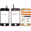 Apple Iphone 3gs Cracked Lcd Glass Digitizer Touch Surface Screen Cover Replacement Part + Tools + Guide ( Not for Iphone 3g ) ~ OEM-TYPE