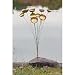 Japanese Garden Gifts - 24" Nine Bell Oriental Wind Chimes w/ Hydro Stone Base
