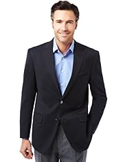 Ultimate Performance Notch Lapel 2 Button Blazer with Wool