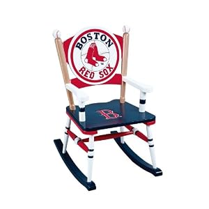 Boston Red Sox Logo Merchandise Red Sox Child Rocking Chair