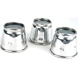 3 2X Loupes Magnifier Jewelry Coin Hobby Tools