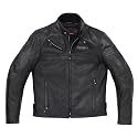 Spidi JK leather motorcycle jacket - Black