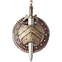 Child/Young Adult/Adult Spartan Combat! COSTUME Shield/Sword Set