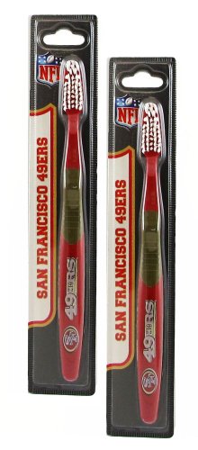 San Francisco 49Ers - NFL Team Toothbrush (2 Pack)