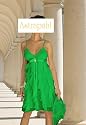 Elegantes Cocktailkleid,  Abendkleid, Party Kleid, Farbe gr&uuml;n