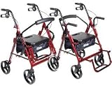 Drive Medical Duet Transport Chair/Rollator