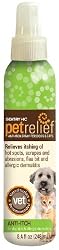 Sentry HC Pet Relief Anti Itch Spray for Dogs and cats, 8.4-Ounce