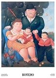 Art Poster Print - Family - Artist: Fernando Botero - Poster Size: 27 X 38 inches