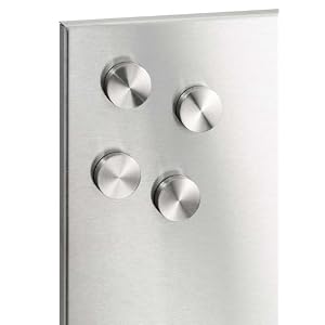 Blomus 66784 Stainless Steel Muro Magnets, Set of 4