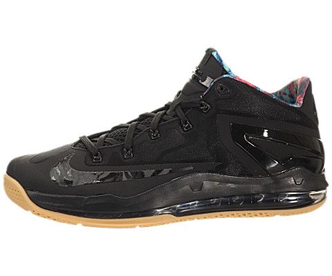 Nike Air Max Lebron XI Low Black Gum New Men Basketball Sneakers