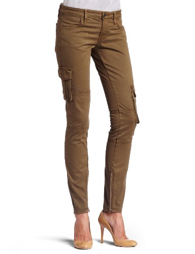 ABS By Allen Schwartz Womens Cargo Twill Jean