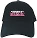 CAPS WOMAN BLACK EMBROIDERY  PROPERTY OF MAGGIE ATHLETIC 