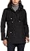 ABS by Allen Schwartz Women's Geom Plaid Anorak Coat,Black,Small ABS by Allen Schwartz Women's Geom Plaid Anorak Coat,Black,Small