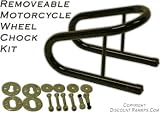 Removable Motorcycle Wheel Chock Kit 5.5