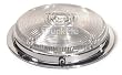Truck-Lite Model 80 Dome Products 8'' Bulb Replaceable Clear, chrome housing & switch 80354