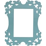 Blue Nora Silhouette Wall Sticker Picture Frame