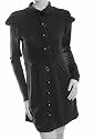 VERO MODA Schwarz Kleide Lange Hülse Knit Kleid
