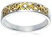 9ct Two Tone Gold AMR260862 Ladies Diamond Band Ring