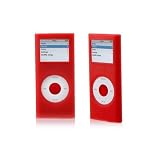 Sport Grip Case for iPod Nano 2nd Generation - Red