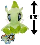 Celebi ~8.75 Plush: New Pokemon Nuigurumi Mini Plush Series