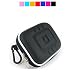 Cool Portable Case for Tomtom ONE Portable GPS Vehicle Navigator + Screen Protector Kit (Black)