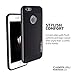Caseguru® Armor Guard Slim Fit Case for iPhone 6 / iPhone 6S (4.7 Inch) [STAND FEATURE] [Lifetime Warranty] - Black