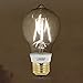 Feit Electric - “Original” Exposed Filament Vintage Clear Glass LED Soft White Dimmable Light Bulb, AT19 (BPAT19/LED)