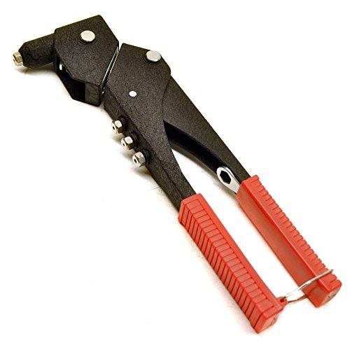 Best Offer Heavy Duty Swivel Head Pop Riveter Pot Rivet Hand Gun TE021