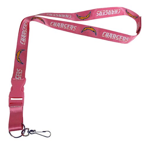 NFL San Diego Chargers Lanyard, Pink
