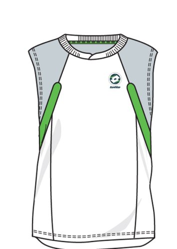 Lotto Shirt ATP Techno SM, Herren, white/pearl